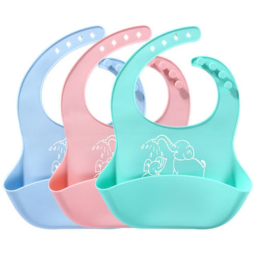 Baby Silicone Feeding Bib